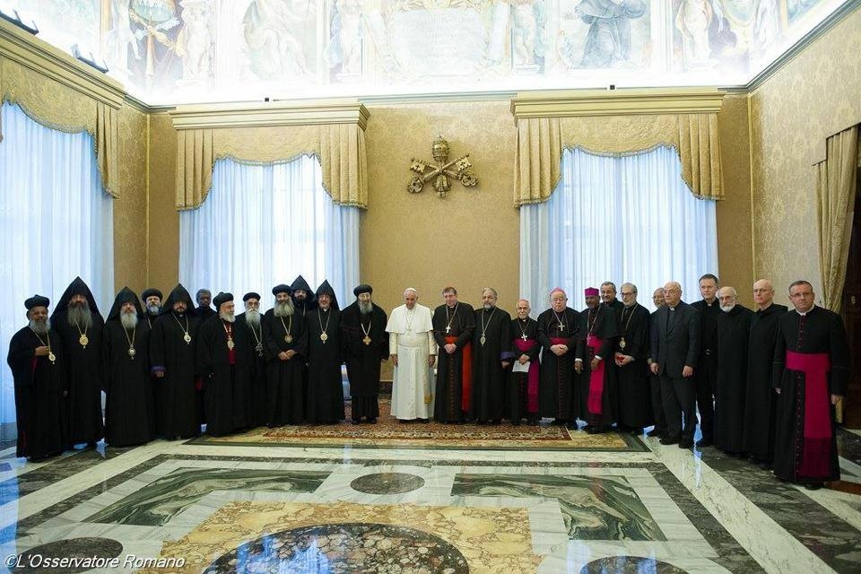 Meeting of International Joint Commission for Theological Dialogue between Catholic 
Church and Oriental Orthodox Churches held in Rome