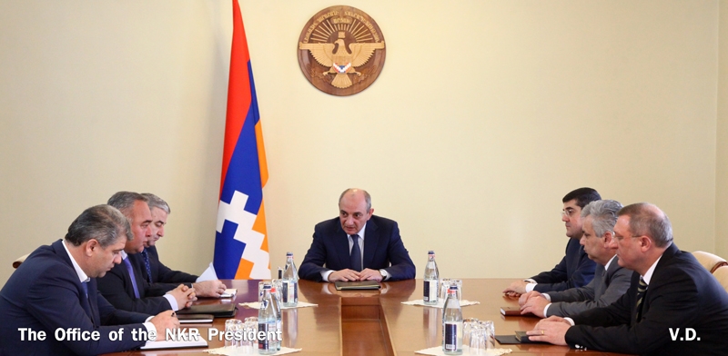 Karabakh President holds consultation on Berdzor incident