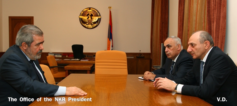 Президент НКР и представителя Бюро АРФ «Дашнакцутюн» обсудили урегулирование 
азербайджано-карабахского конфликта