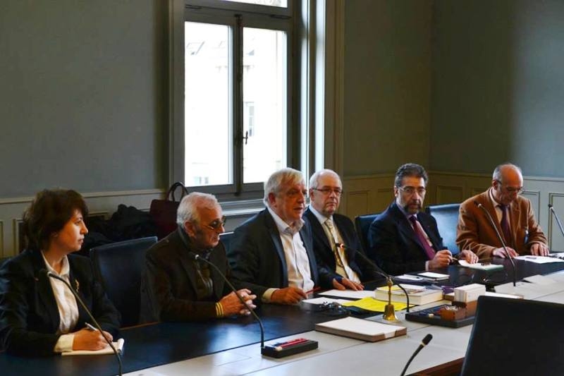 Ambassador Aznavour attends discussion on Armenian Genocide at Federal Assembly of 
Switzerland