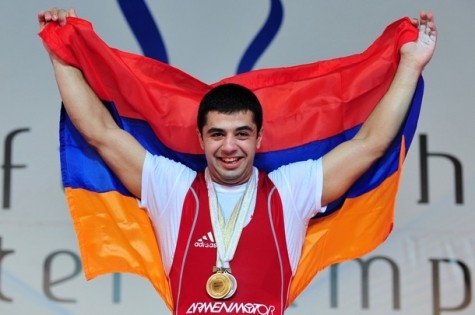 Tigran Martirosyan becomes European weightlifting champion
