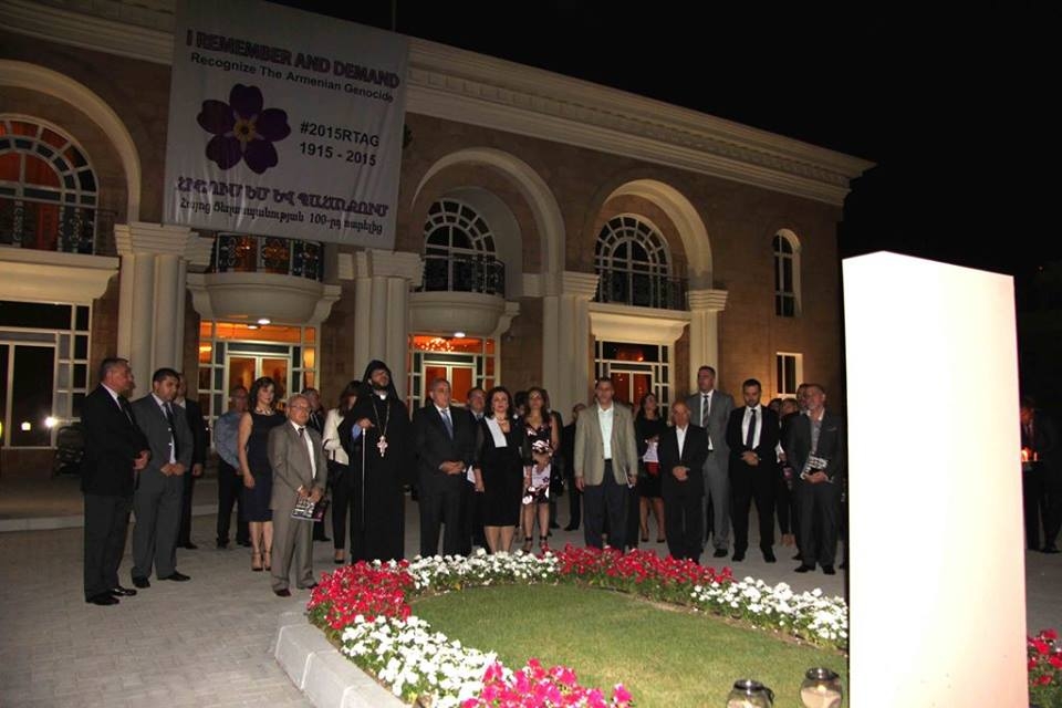 Armenian Embassy in the UAE hosts event dedicated to the Armenian
Genocide Centennial