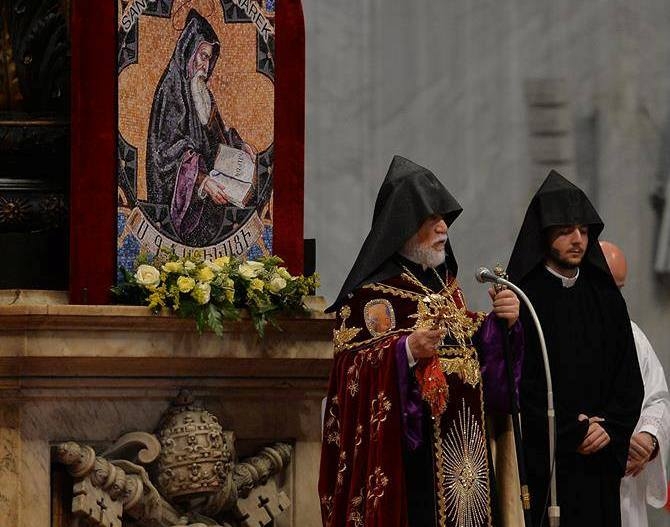 Presence of Armenians was obstacle to ideological plans of Young Turks: Aram I to Vatican 
Insider