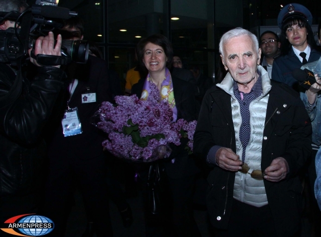 Charles Aznavour is already in the homeland
