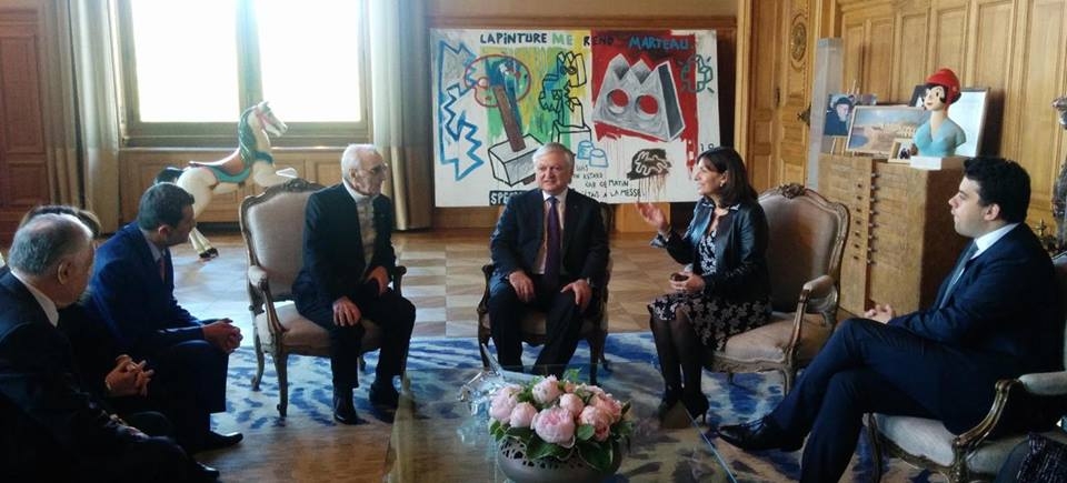 Armenian FM and Paris mayor discuss perspectives of Yerevan-Paris cooperation
