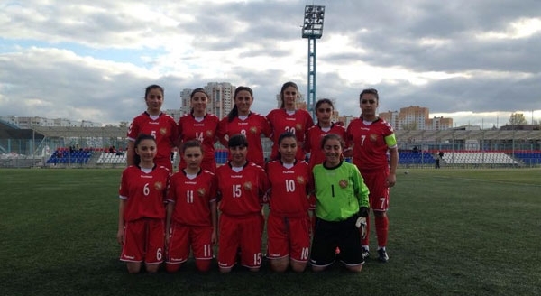 Armenian Women`s U-17 team lost to Belarus