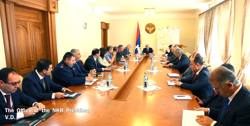 Karabakh President convenes meeting of Security Council