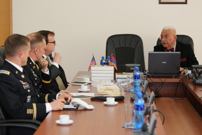 U.S. Ambassador to Armenia visits National Defense University
