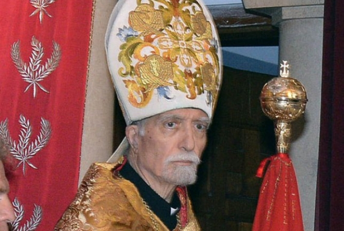 Catholicos Patriarch of Armenian Catholic Church Nerses Bedros XIX passes away