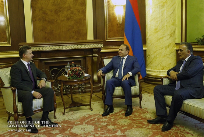 ՀՀ վարչապետը և ՌԴ տրանսպորտի նախարարը քննարկել են 
տնտեսական 
կապերի սերտացման հարցեր