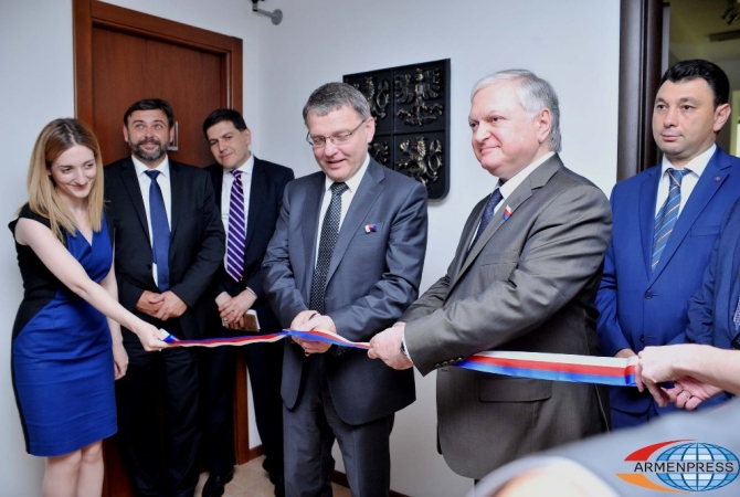 В Ереване открылось посольство Чехии