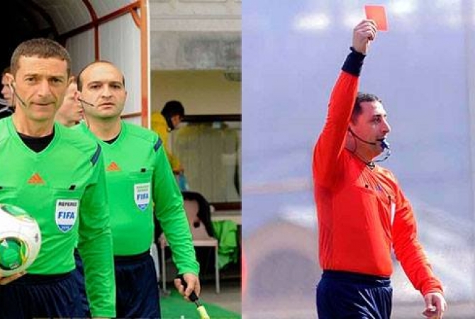 Armenian referees to officiate UEFA Europa League matches