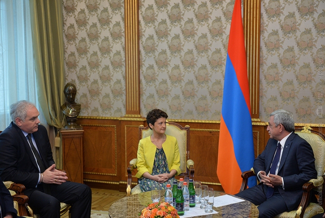Armenia interested in developing interstate relations with Georgia under new 
conditions