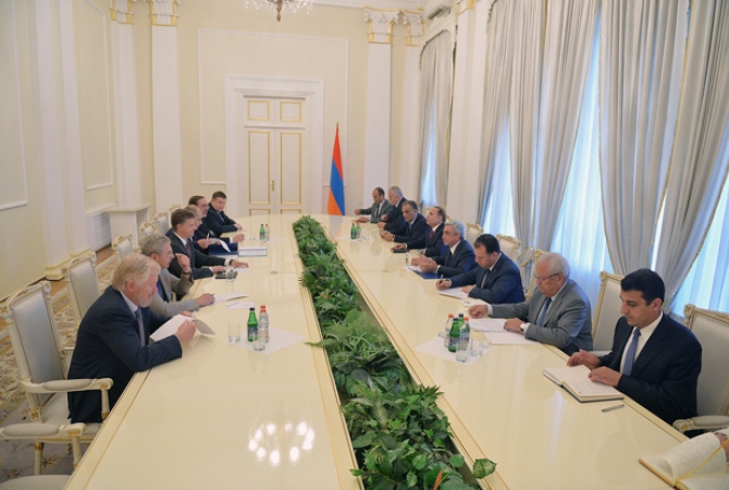 Maksim Sokolov accepts Serzh Sargsyan's offer and promises to conduct audit in 
ENA