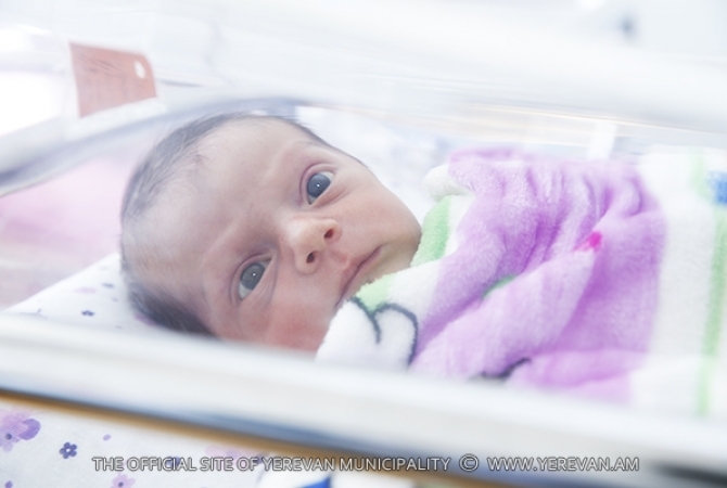В Ереване за неделю родились  406 младенцев