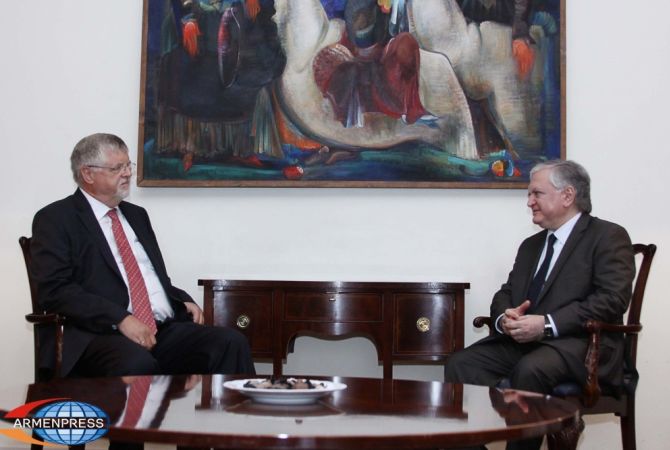 Nalbandian and EU Special Representative discuss efforts for resolution of Nagorno-Karabakh 
issue