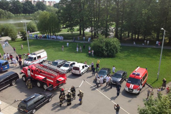 Firemen extinguish fire in Kaliningrad maternity unit