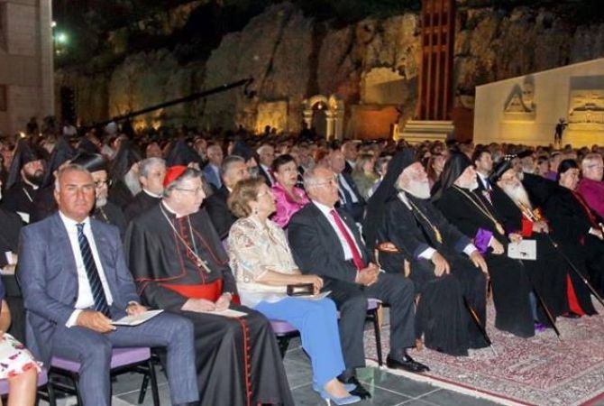 Events dedicated to centennial of Armenian genocide took place in Lebanon