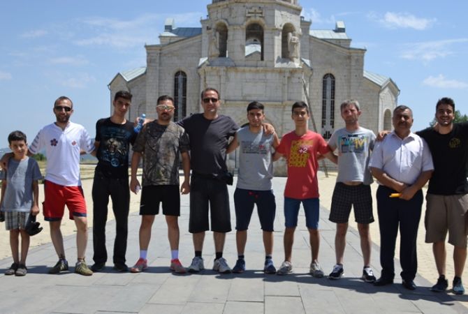Pan-Armenian Games participants visit Shushi: their heart got connected with world of Artsakh 
forever
