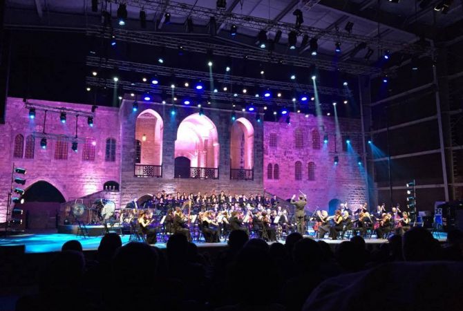 В  Ливане на концерте к 100-летию Геноцида армян  присутствовало около 3000 зрителей