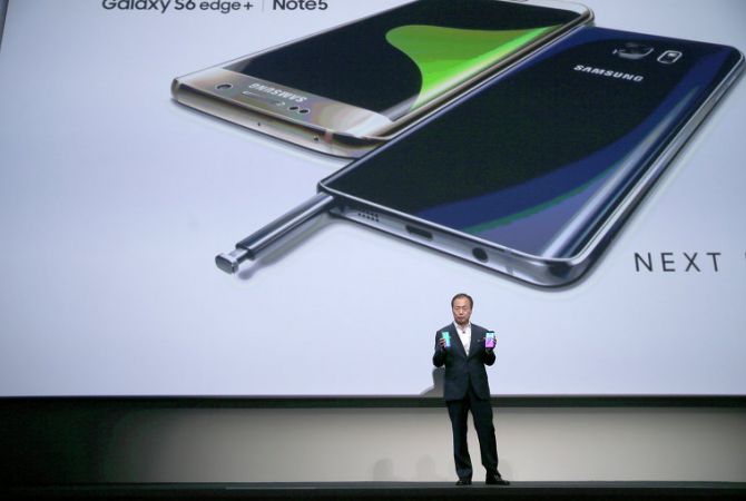 Samsung presents Galaxy S6 Edge+ and Galaxy Note 5
