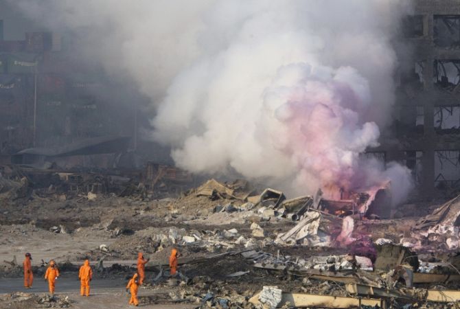 '700 tonnes' of sodium cyanide spread during deadly Tianjin blasts
