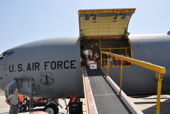 ВВС Национальной гвардии Канзаса доставили в Армению лекарств и прочих 
принадлежностей на 1.4 млн долларов