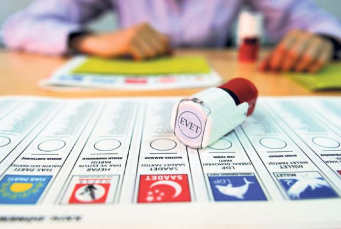 Թուրքիայի պատմության մեջ առաջին արտահերթ ընտրությունների մեկնարկը տրվել է
