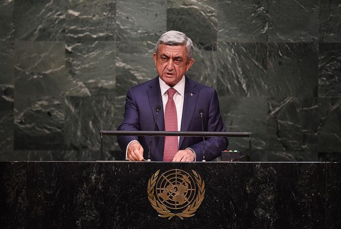 Azerbaijani leadership has irreversibly lost both the sense of reality and 
norms of human conduct: President's full speech at UN