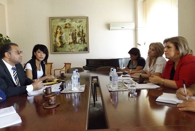 Culture Minister of Armenia discusses issues of tourism development with World Bank 
representatives