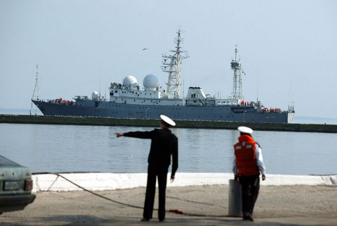 ВМФ РФ направил к берегам Сирии разведывательный корабль