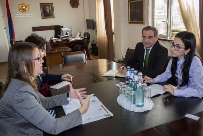Armenia Justice Minister receives Chief of ODIHR's Legislative Support Unit