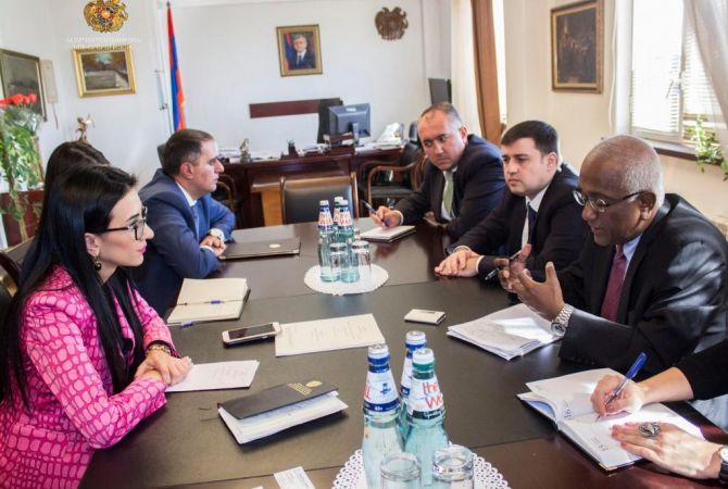 Justice Minister of Armenia receives World Bank delegation