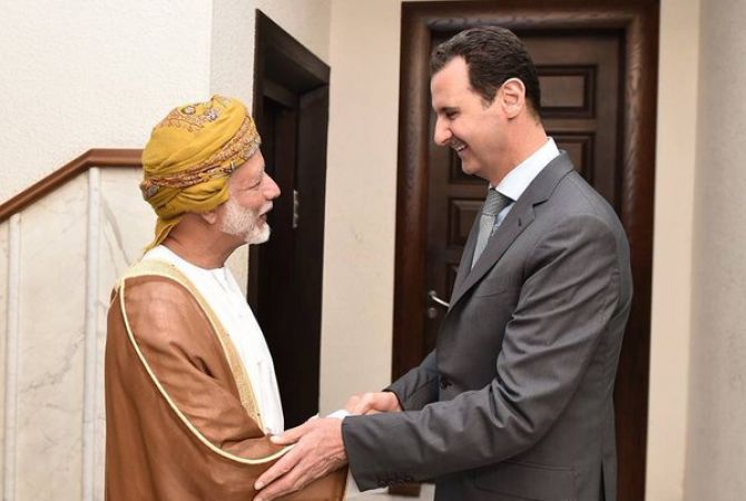 Нашар Асад поблагодарил Оман за усилия в поддержке сирийцев, отстаивающих свой 
суверенитет и территориальное единство
