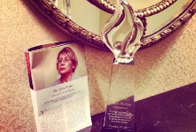 Лейла Юнус удостоена престижной международной премии Battle of Crete Award