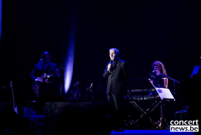 Шарль Азнавур выступил с концертом в Бельгии