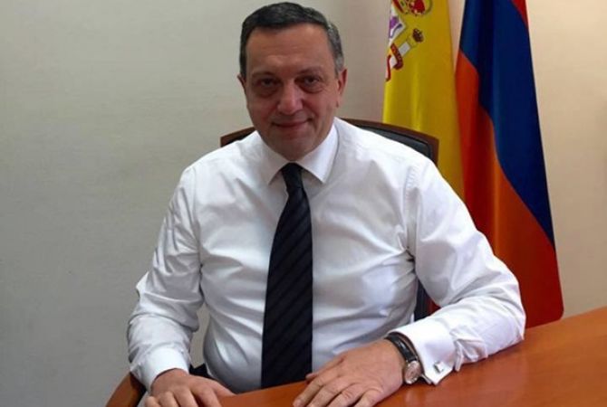 Armenia s Ambassador to Spain Avet Adonts meets with Madrid Mayor