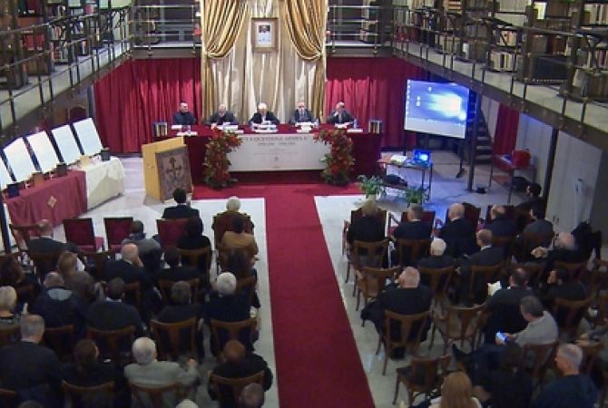 Presentation of book on Armenian Genocide in Rome 