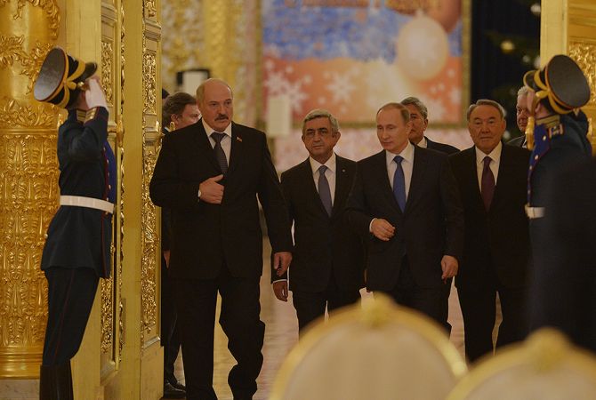 Президент Армении принял участие в заседаниях Высшего Евразийского экономического 
совета