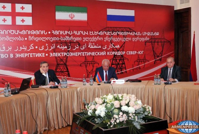 Armenia, Iran, Georgia and Russia initiated energy projects of regional importance