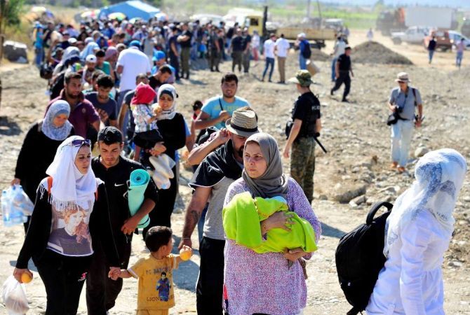16 thousand Syrian-Armenians, 1000 Iraqi-Armenians and 130 Ukrainians having refugee status 
settled in Armenia