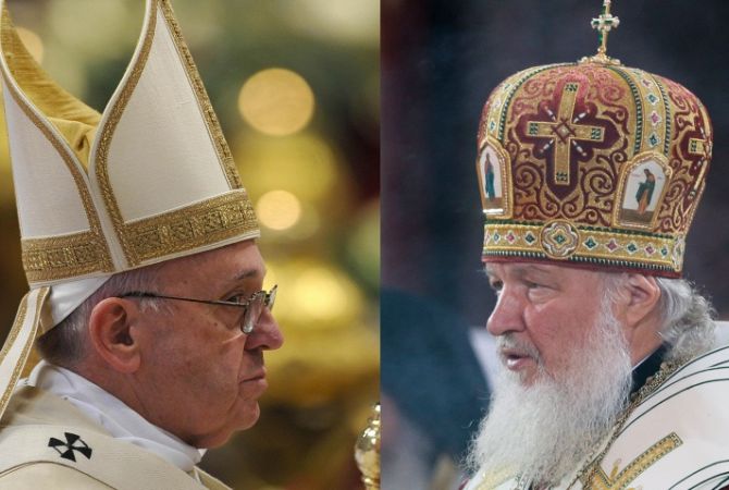 Патриарх Кирилл и папа Римский не будут молиться вместе
