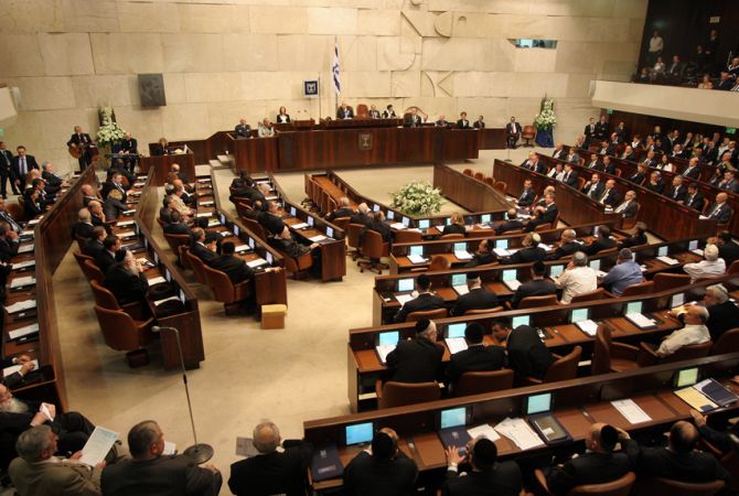Armenian National Committee expects Armenian Genocide to be included in Knesset’s plenary 
session’s agenda 