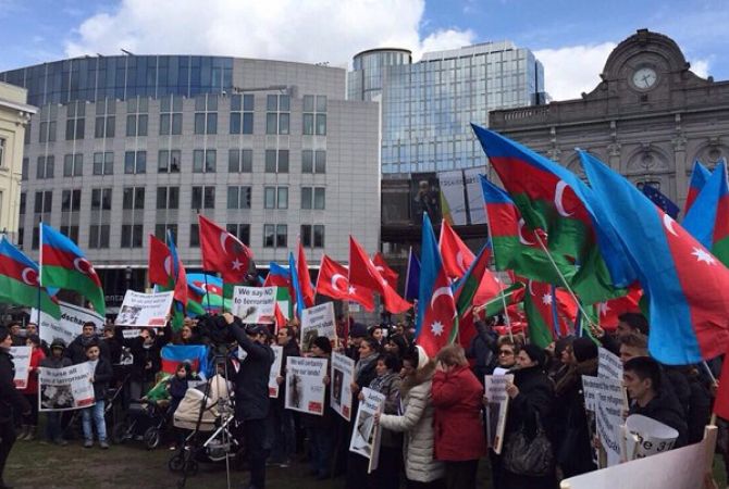 Turkish-Azerbaijani tandem engaged in anti-Armenian racist activities in Europe’s heart