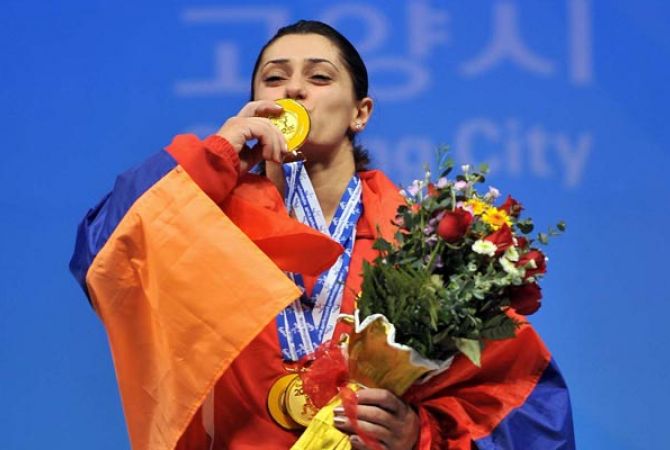 Nazik Avdalyan becomes Europe’s champion of weightlifting 