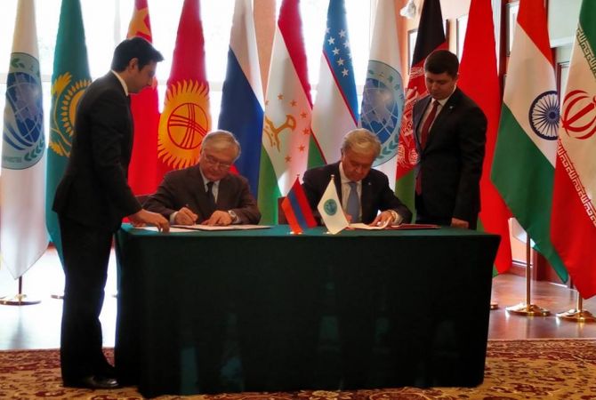 Armenia becomes Dialogue Partner of Shanghai Cooperation Organization