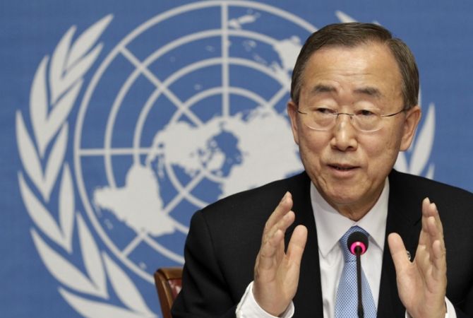 UN Secretary-General Ban Ki-moon to visit Armenia on April 25