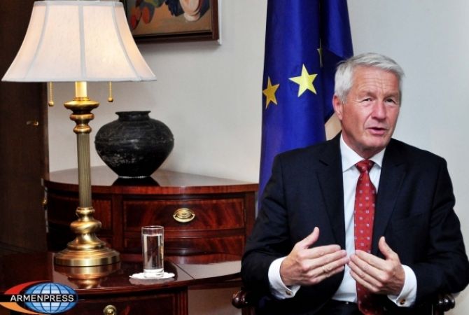 Thorbjørn Jagland: EC consensus in Armenia also depends on opposition