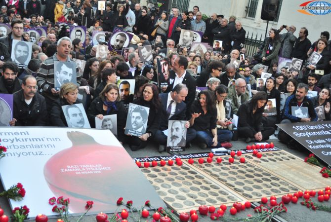 Мероприятия 101-й годовщине Геноцида армян в Турции состоятся в Стамбуле, Анкаре, 
Измире