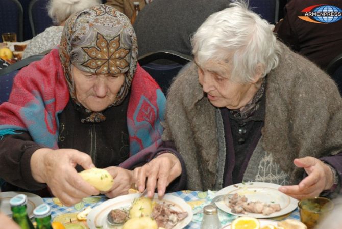 US military personnel renovate Yerevan elderly care center